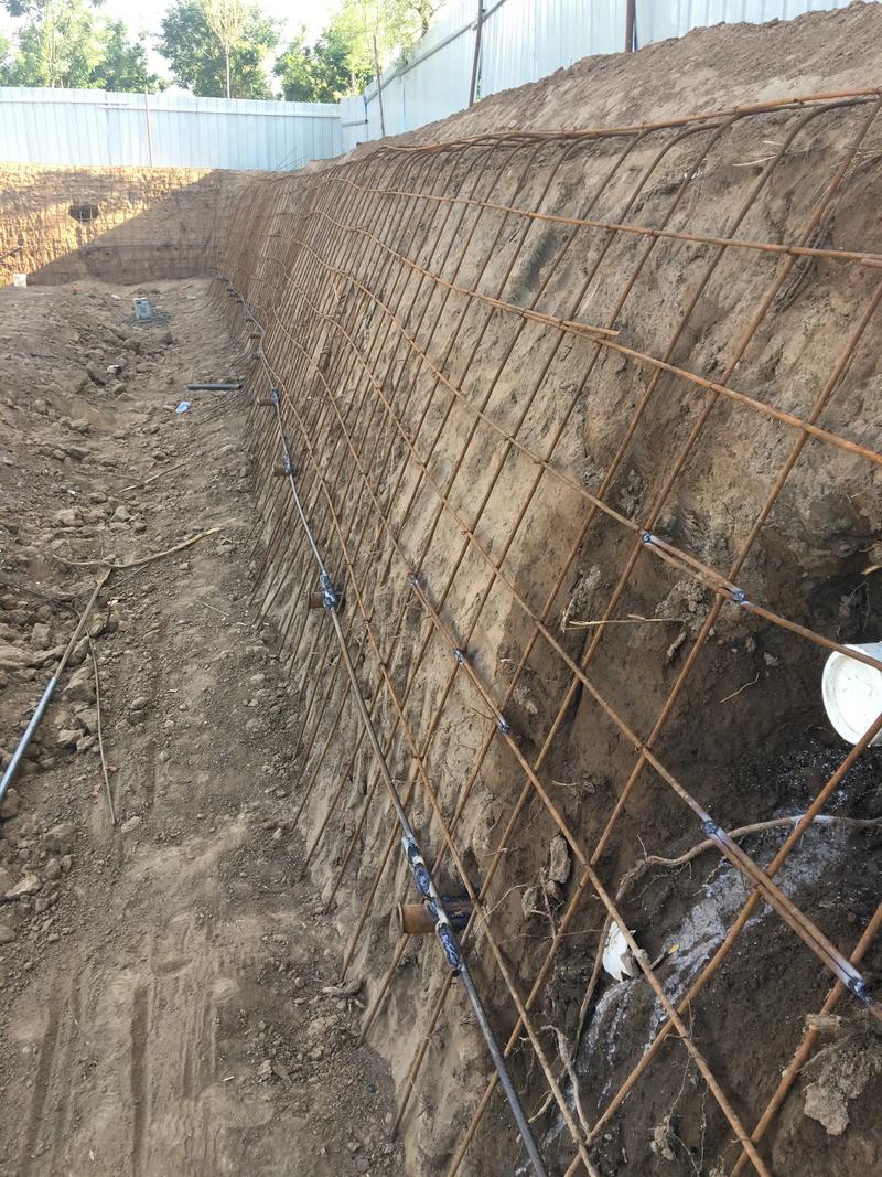 南阳唐河县边坡加固